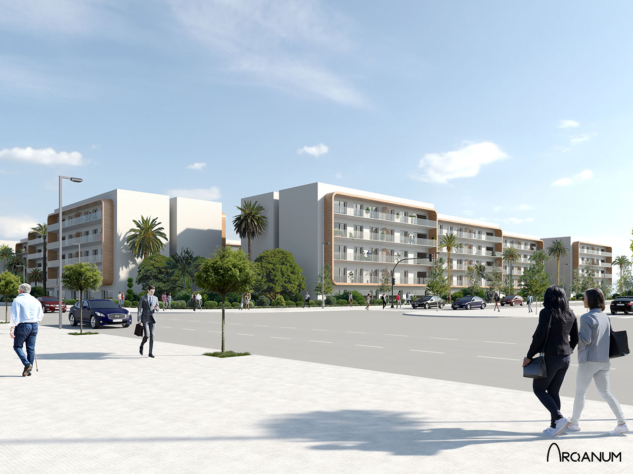 Residential building in Arrecife, exterior
